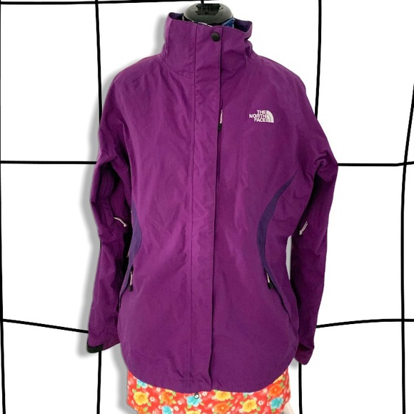 North face purple jacket